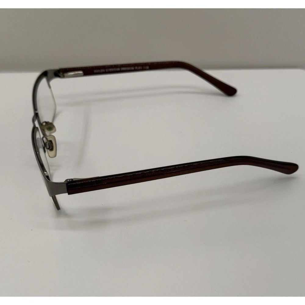 Smilen Eyewear Premium Flex 3 Brown Fade 51-17-140 Rectangular Frames - Picture 2 of 13